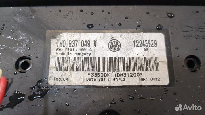 Блок комфорта Volkswagen Transporter 5