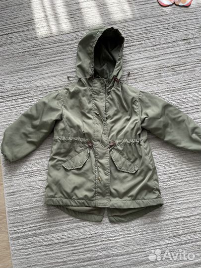 Ветровка парка для девочки 5 -6 лет sela