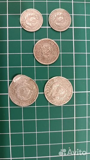 Серебряные монеты СССР