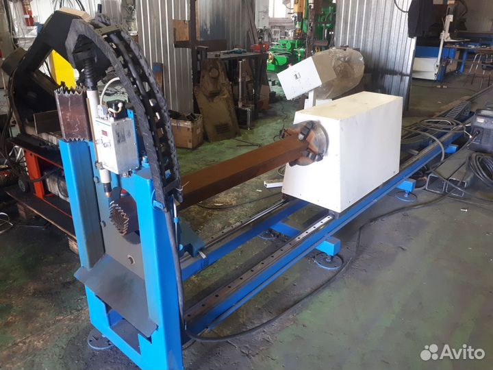 Труборез плазменный для профильных и круглых труб