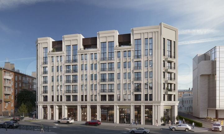 1-к. квартира, 117,2 м², 6/6 эт.