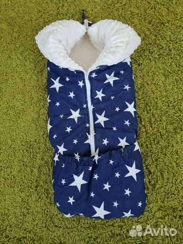 Конверт на выписку для мальчика зимний