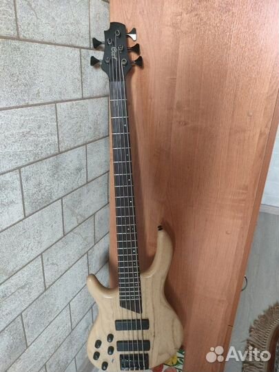 Бас-гитара 5-струнная леворукая Cort B5 Plus AS LH