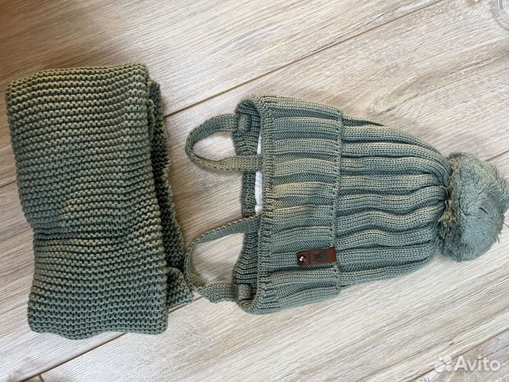 Детская шапка с помпоном