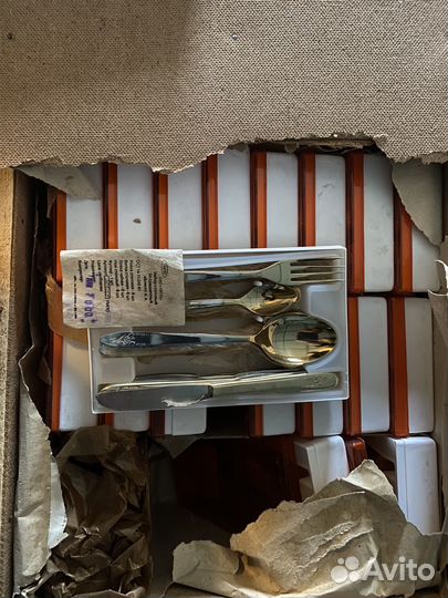 Набор столовых приборов новый
