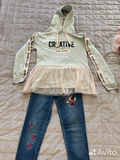 Продам пакет брендовых вещей на девочку 11-12 лет