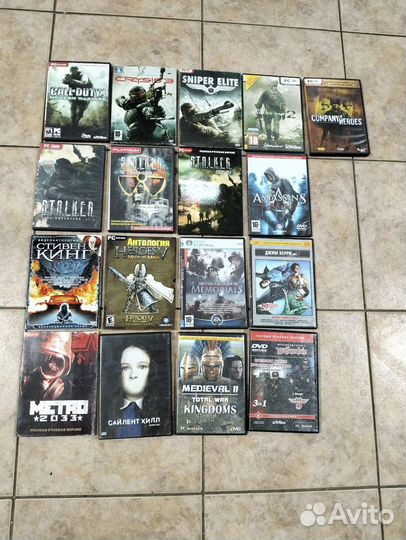 Компьютерные игры на дисках