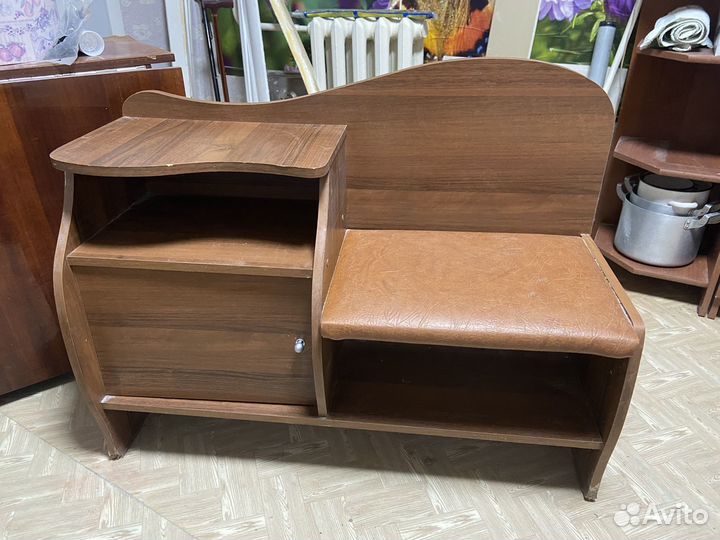 Обувница в прихожую с сиденьем