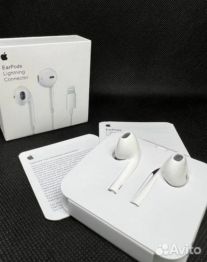 Наушники apple проводные EarPods Lightning