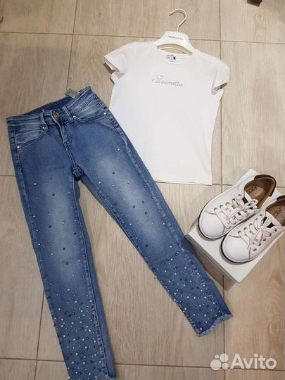 Twin set 8 лет джинсы