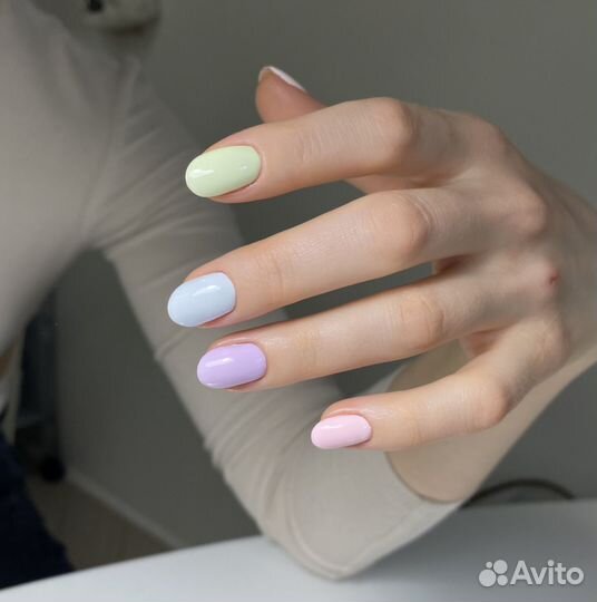 Маникюр с покрытием