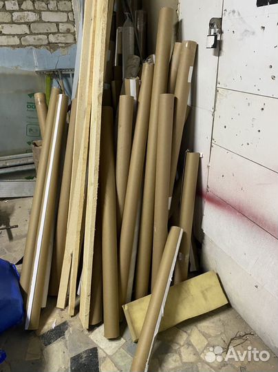 Туба картонная d-80мм