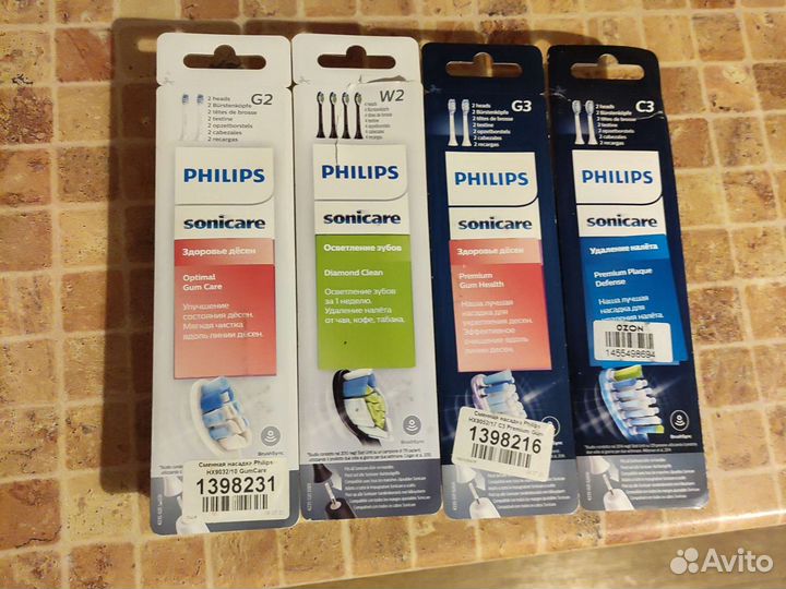 Сменная насадка philips для электрич зубной щетки