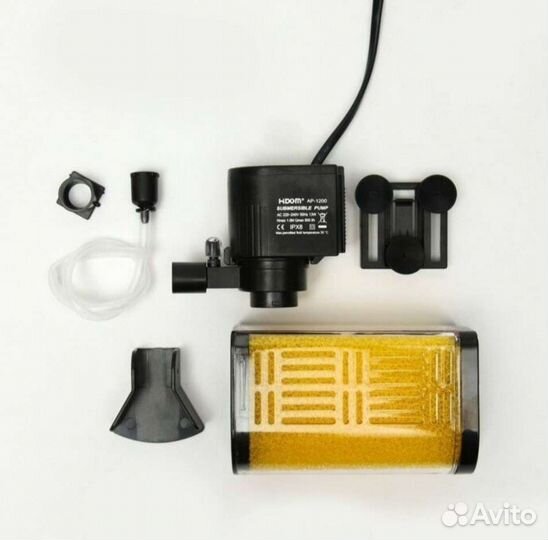 Внутренний фильтр для аквариума 150л