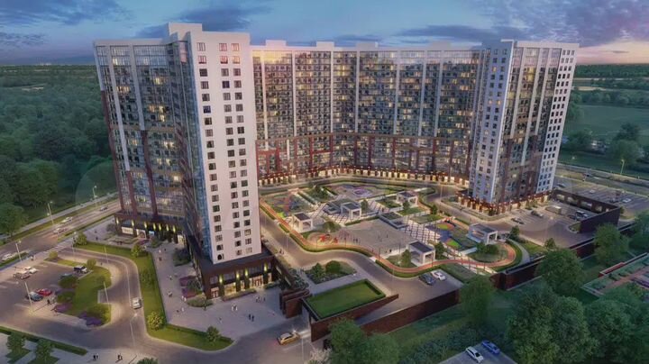 3-к. квартира, 82,5 м², 19/22 эт.