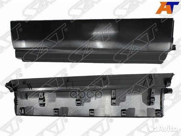 Накладка на заднюю дверь toyota highlander 13