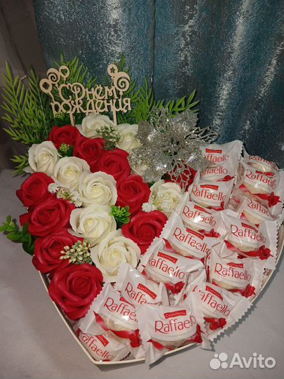 Букет из мыльных роз