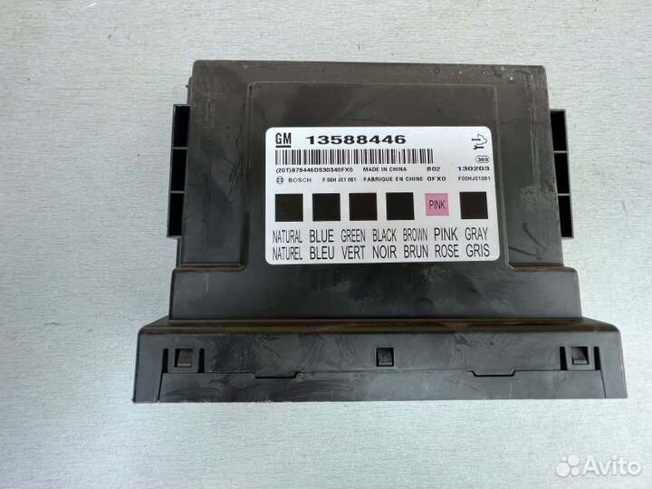 Блок комфорта Chevrolet Orlando F18D4 2013