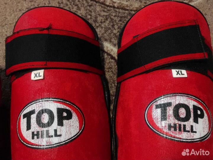 Защита голени и перчатки