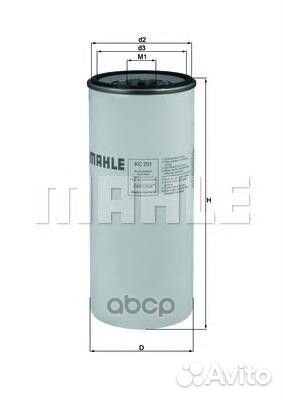 Фильтр топливный volvo FH12 knecht/mahle KC251