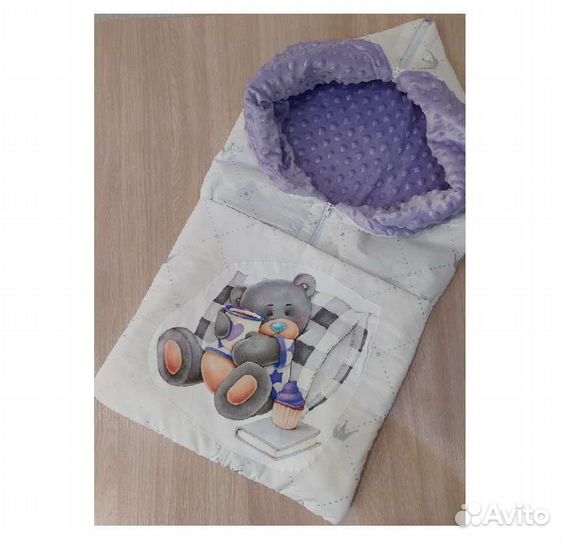 Конверт одеяло на выписку весна