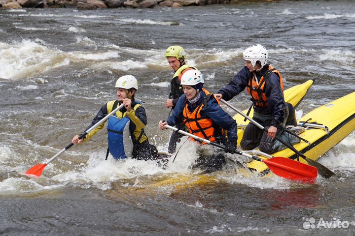 Катамаран сплавной надувной