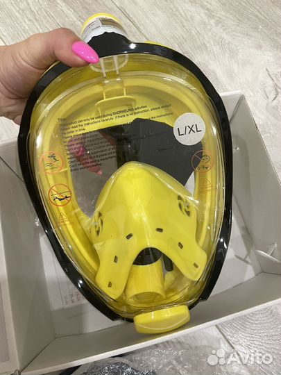 Полнолицевая маска для снорглинга