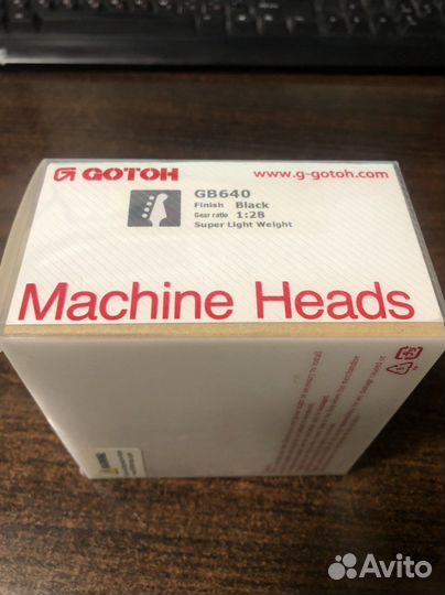 Колки для бас гитары Gotoh GB640-B-L4