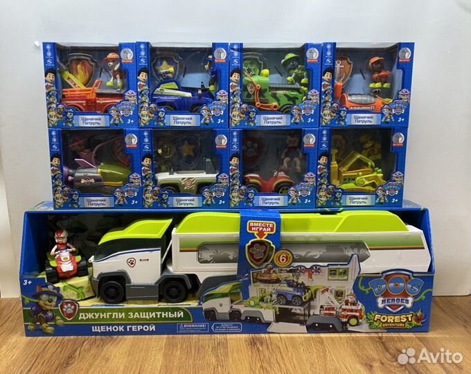 Набор Щенячий патруль с серии Джунгли