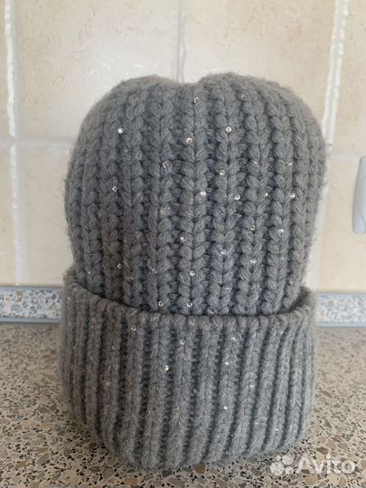 Шапки H&M, палантины, перчатки