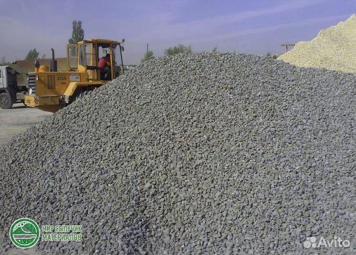 Гравий (5-70мм), Щебень Гранитный (5-70мм)