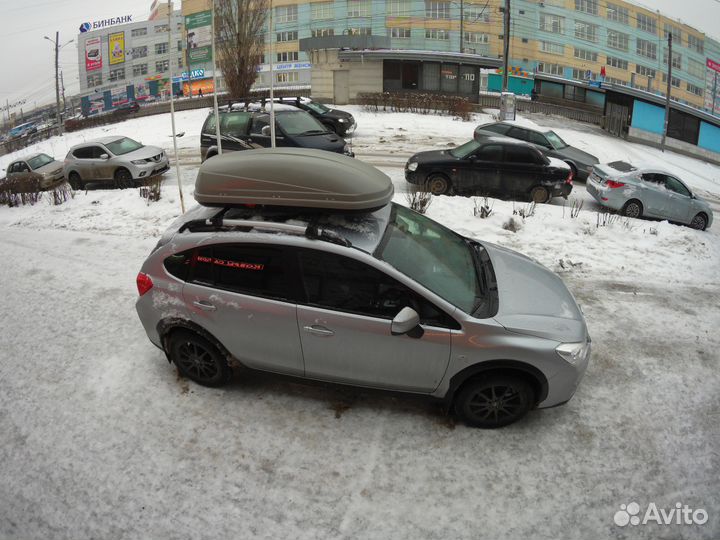 Багажник бокс на крышу Subaru Impreza XV (2012-17)