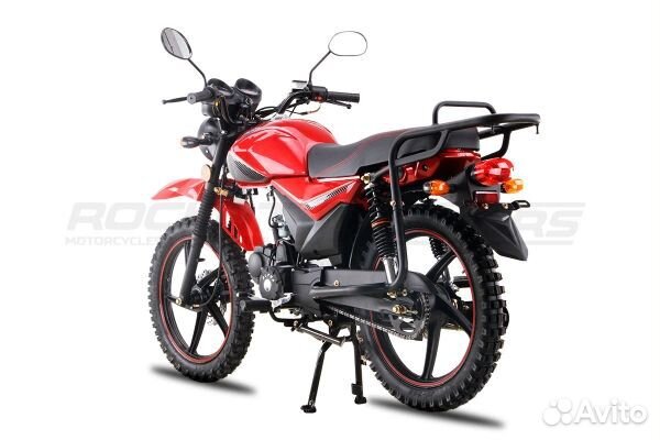 Мопед Rockot Alpha Offroad M-12 красный глянец