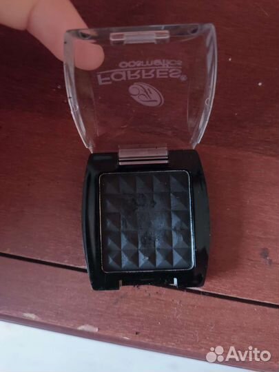 Тени для век черные б/у