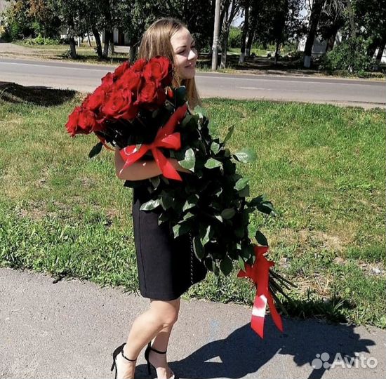 Розы высокие 130 см