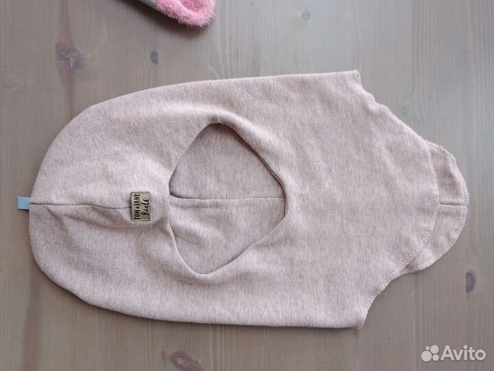 Шапка на осень для девочки 5,6,7 лет демисезонная