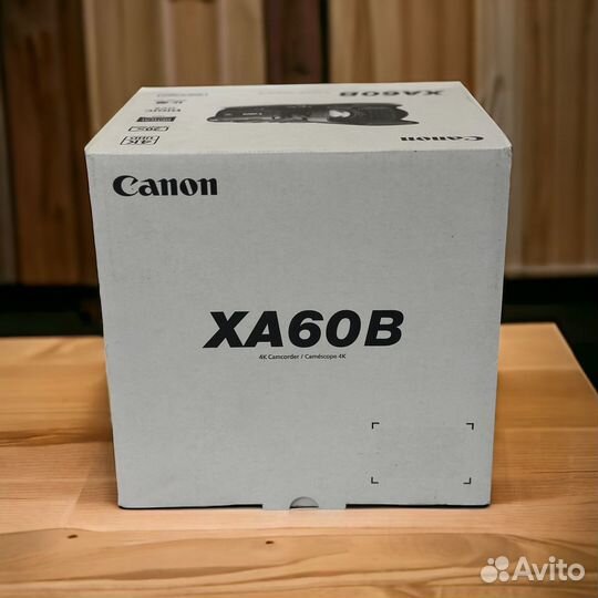 Canon XA 60B C ручкой Новый Русское Меню