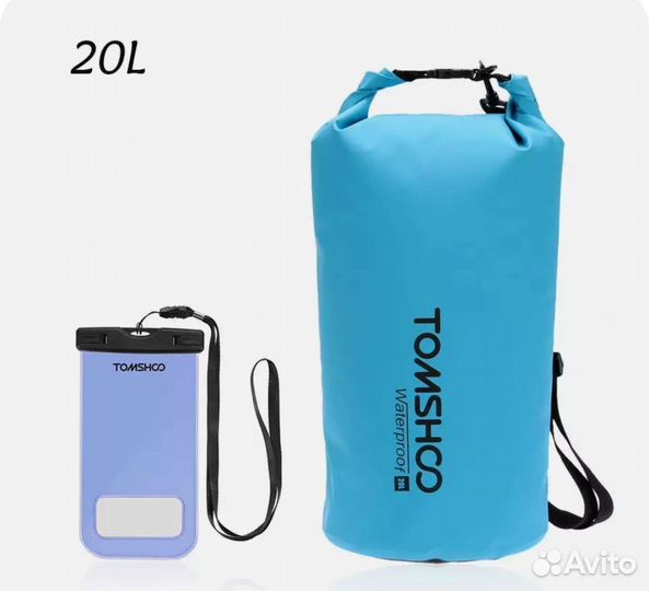 Герморюкзаки Tomshoo 10-20л и чехлы водозащитные