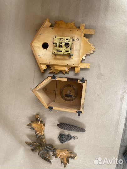 Настенные часы маяк СССР на запчасти