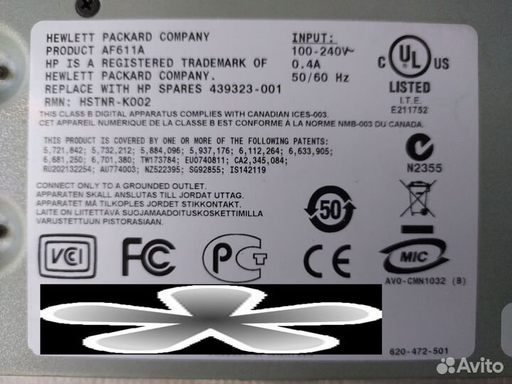 KVM HP (AF619A, AF611A), кабели KVM