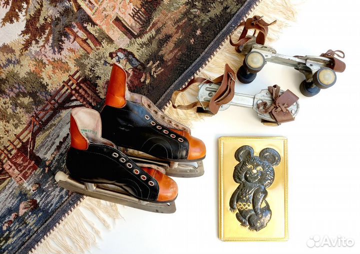 Роликовые коньки канадки СССР