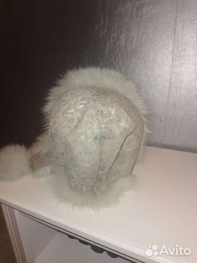 Шапка зимняя для девочки 52 54 новая