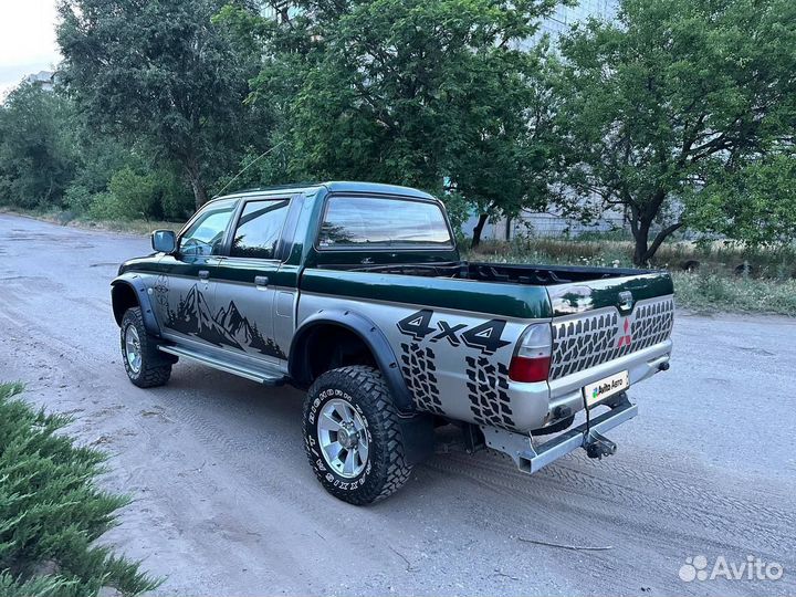 Mitsubishi L200 2.5 МТ, 2005, 300 330 км