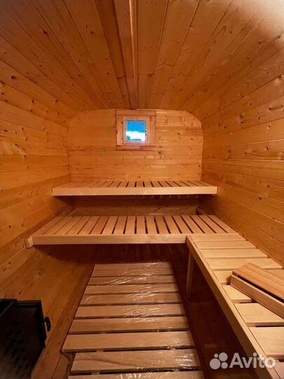 Баня квадро 6 метров