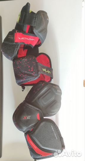 Налокотники хоккейные bauer 3x