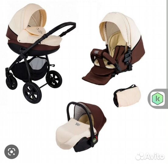 Коляска 3 в 1 tutis tapu