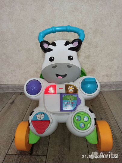 Ходунки-каталка Fisher price Зебра