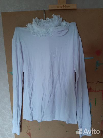 Блузка для девочки школьная