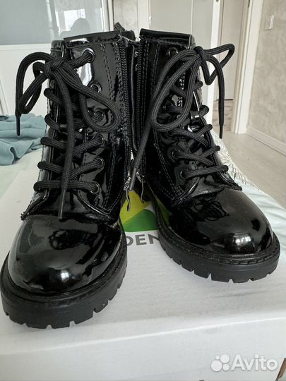 Ботинки демисезонные для девочки 27 размер