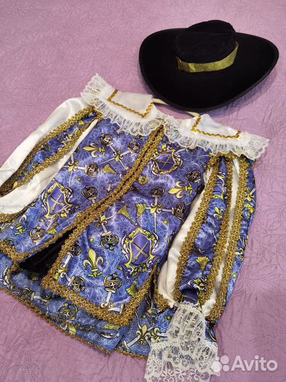 Маскарадный костюм мушкетера